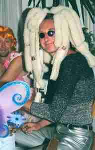 Glastonbury GIGL Alien Party Adrian