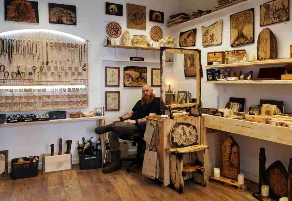 Midgard Craft Shop in Glastonbury