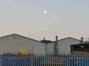 Glastonbury Tor from Industrial Estate