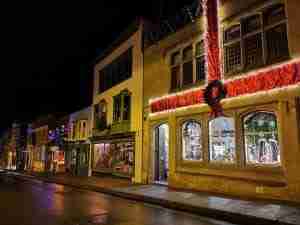 Glastonbury Christmas Windows 2021