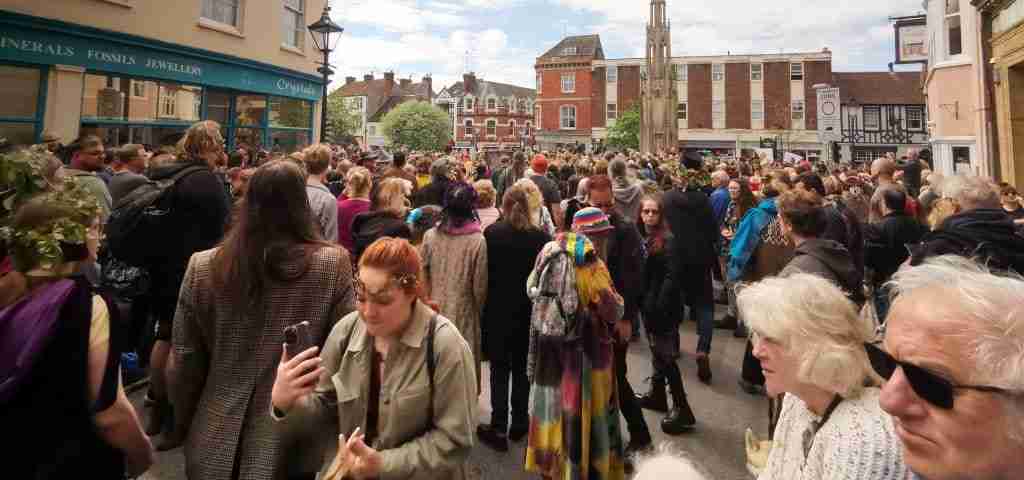 May Day 2023 in Glastonbury Town